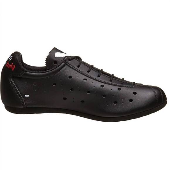 NEW VITTORIA unisex 1976 classic nylon road cycling shoes in black